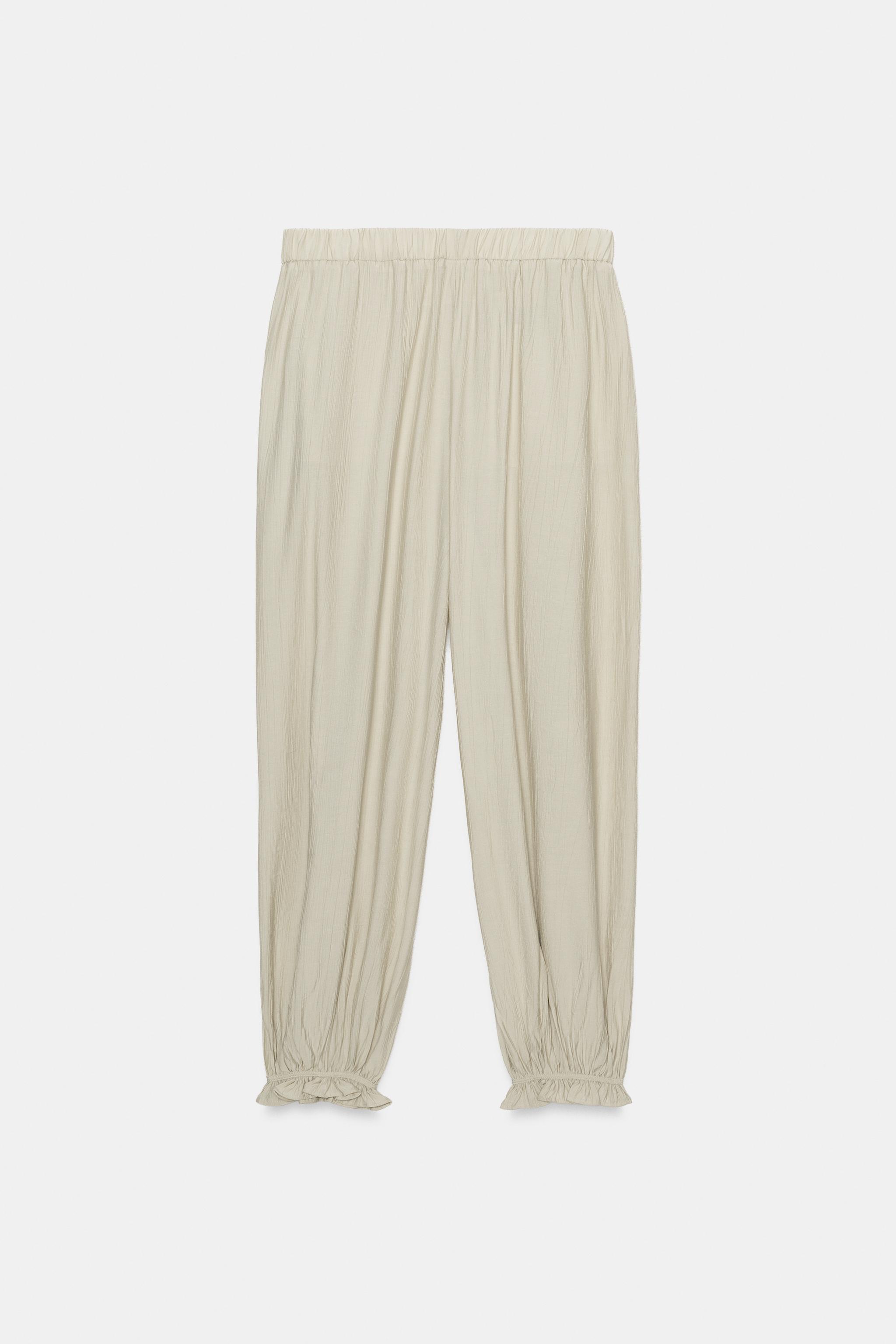 ELASTIC WAIST PANTS